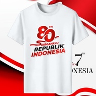 MERAH Independence Day T-shirts for Men and Women, Merdeka 1945, Latest Flags, Men's and Women's Top