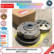 STEP125&lt;&lt; TOKAHI REAR PULLEY AUTO CLUTCH WITH COVER [READY STOCK] BELAKANG SUZUKI STEP 125