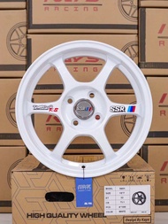 ล้อแม็กใหม่ - SSR - งานKAYS - ขอบ15 x 4รู100 - หน้ากว้าง 7 x 7 - ET 32/32 - ส่งฟรี Kerry Express - ร