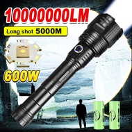 600W LED flashlight 100000 lumen original tactical flashlight torch light super bright heavy duty fl