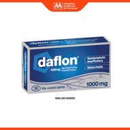Daflon 1000mg Tablet 3x10's (Micronised Purified Flavonoid)
