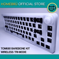 ♧TOM680 V3 Tri-Mode Wireless 65% RGB Hotswap Mechanical Keyboard Kit