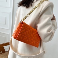 ☃2022 New Branded Women's Shoulder Bags Thick Chain Quilted Shoulder Purses Handbag Ladies Hand Bag