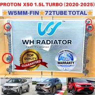 PROTON X50 1.5CC TURBO TOP QUALITY W5MM-FIN TOTAL 72TUBE CVT (16mm)Standard Size Radiator Tangki Air