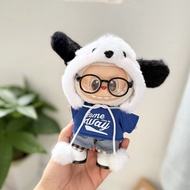 Suitable for LABU 3.0 V1/V2 17cm Plush Doll Pendant Clothes Afraid to Chat Dog Suit