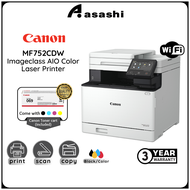 Canon MF752CDW Imageclass AIO Color Laser Printer (Duplex Print,Scan,Copy,Wireless & Duplex)