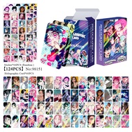124PCS Korean Manga Alien Stage Photo Cards Set - Luka Hyuna Ivan Collectible LOMO Card With Bonus S