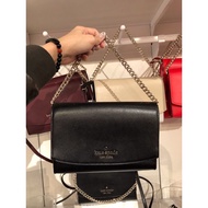 100% Authentic Kate Spade Carson Crossbody Bag Black