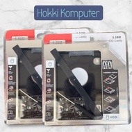 HDD caddy thin (slim) 9.5MM / 12.7MM Sata / DVD slot TO HDD slot / SSD Caddy/SSD Caddy 9.5MM 12.7MM