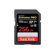 SanDisk Extreme Pro SDXC 256GB Card UHS-I Super Speed U3 V30 Class104K Support
