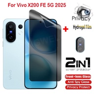 Screen Protector For  Vivo X200 FE vivo X200FE Vivo X 200 FE 5G 2025 Privacy Hydrogel Film Anti-Spy 