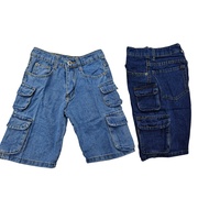 Pocket Cargo Shorts For Kids BOY denim shorts