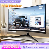 Monitor Gaming Monitor (27"/24") IPS 2K/4K 75HZ/165HZ Curved Monitor with Speaker 3-Year Warranty