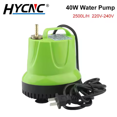 40W Submersible Pump 220-240v Bottom Suction Pump 2500L/H Fountain Water Pump Filter Fish Pond Aquar