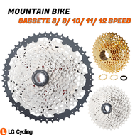Sunshine Cassette Mountain Bike Cassette Flywheel 8/9/10/11/12 Speed 11-32T 36T 40T 42T Gear Ratio S