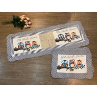 Carpet set of 3 - 3 owls - T3N150