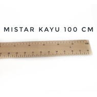 WOODEN RULER 100 CM WOODEN RULER 1 METER TEACHER WHITEBOARD SEWING RULER