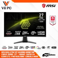 MSI MAG 276CXF 27"/FHD/Curved 1500R/Rapid VA/280Hz 1ms(MPRT)/0.5ms(GtG)/AdaptiveSync/HDR 2x HDMI2.0b