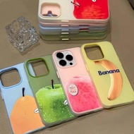 2-in-1 Fruit Jelly Suitable iPhone Phone Case Applies to iPhone 16 Pro Max/15/14 Pro Max/13 Pro Max/