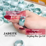 Jadite Quartz Round Men's Ring A size 19-22mm, super vip, inspected product