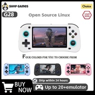 WE G28 Retro Handheld Video Game Console Linux System 4.3 Inch IPS Screen Portable Pocket Video Play