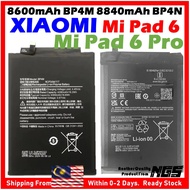 Grade A+ NGS Battery For XIAOMI Mi Pad 6 BP4N (2Pcs 4420mAh) 8840mAh / XIAOMI Mi Pad 6 Pro BP4M 8600