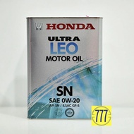 Honda Engine Oil 0W20 Ultra-Leo SN/GF-5 Fully Synthetic (4L)