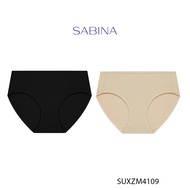 Combo 2 Quần Lót Lưng Vừa Cạp Cao Màu Trơn Panty Zone By Sabina SUXZM4109