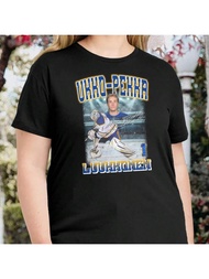 Ukko-Pekka Luukkonen Hockey Oversize Women T-Shirt Oversize Fit For Women - Hockey Life Hockey Lover