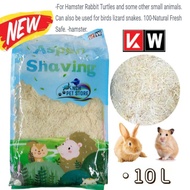 10L KW Pets Aspen Shaving Hamster Bedding Wood Shavings Habuk Kayu