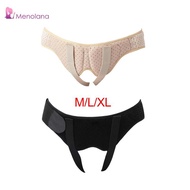 Menolana Hernia Support Belt with Two Removable Pads for Men Women Hernia Guard