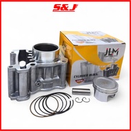 JLM  FZ150 LC135 V1 V7 135LC V8 57MM CYLINDER BLOCK SET 57