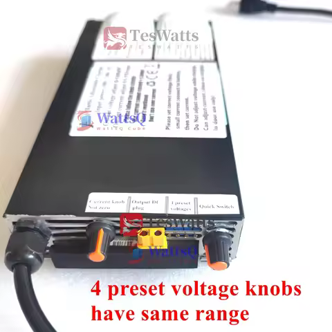 V4 Charger 4 Preset Voltage 120v 0- 20A 15A 140v 126v 134v XT60 GX16 roger V3 15 amp EUC / PEV charg