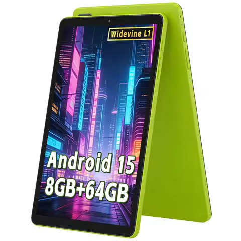 Paitanry Android 15 8.68" Tablet 8GB RAM+64GB ROM 5000mAh Battery 2.4G/5G WiFi 6 Stereo Speakers 134