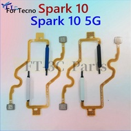 For Tecno Spark 10 Spark 10 5G KI5q KI7 KI8 Fingerprint Button Finger print Fingerprint sensor Flex 