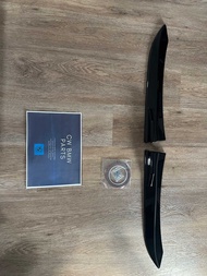 คู่สเกริตข้างหลัง BMW F30 G20 G30 สีดำเงา