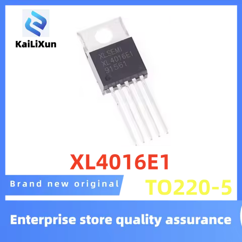 (5PCS) XL4016E1 XL4016 4016 Step-down Dc Power Converter Chip TO-263 Stable Quality