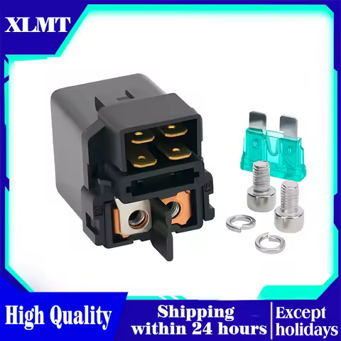Motorcycle Starter Relay Solenoid for HONDA CBF600 CMX250 Rebel CRF250X VT125 VT750 Shadow VT1100C2 