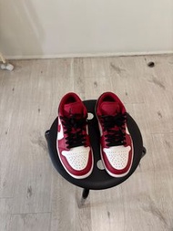Air Jordan 1 Low Red White Black