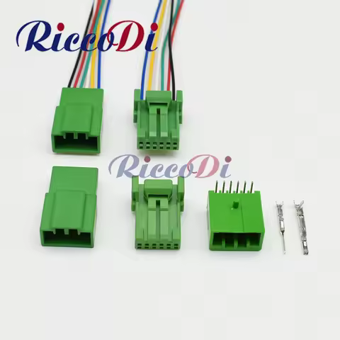 1 Set 6 Pin Car Plastic Housing Plug Auto Wiring Harness Unsealed Cable Connector IL-AG5-6P-S3C1 IL-