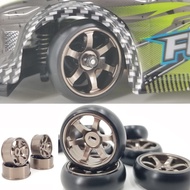 RC Car WLtoys 1/28 K969 K979 K989 K999 284131 Mini-z Mini-d Mini-q RC Car Upgrade 25.5mm Drift Tires