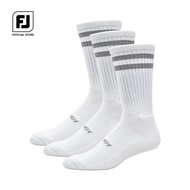 FootJoy FJ ComfortSof Crew Mens Golf Socks เซ็ตถุงเท้า 3 คู่ - Asian Fit