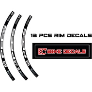 DT SWISS PEES RIM DECALS
