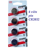Pin tròn CR2032 Energizer 3Volt Lithium đường kính pin 2cm độ dày 3.2mm dùng cho các thiết bị điện t