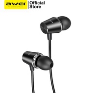Awei PC-2 3.5mm Wired Earphone With Microphone Wire-Controlled In-Ear Earbud Music Sport Headset