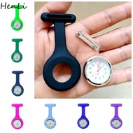HENLI Colorful Health Pocket Watch Pocket Watch Silicone Nurse Silicone FOB Pocket Watches Clock Gifts Classic Nurse