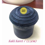 1" (2.5cm) Foot Rubber. 1 inch rubber table and chair legs