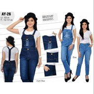 Ay-26 jumpsuits can be inner and can be removed into regular trousers made of jeans, ld 100cm, pj 13