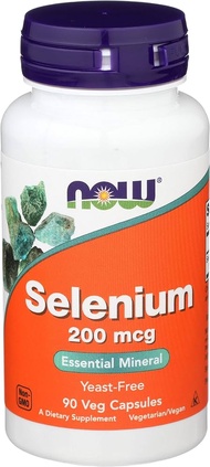 Selenium - Chống Oxi Hóa - Tăng Sức Đề Kháng | NOW Foods Selenium [200 Mg] - [90 - 180 viên] | Chính