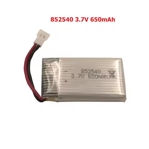 For 3.7V 650mAh 852540 X5C X5C-1 X5 H5C X5SW X6SW H9D H5C RC Drone Parts Battery
